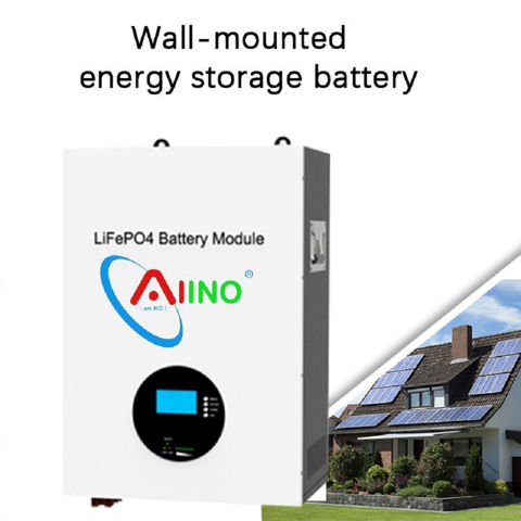 CHINS Smart LiFePO4 Lithium Iron Battery 48V 100Ah for solar home