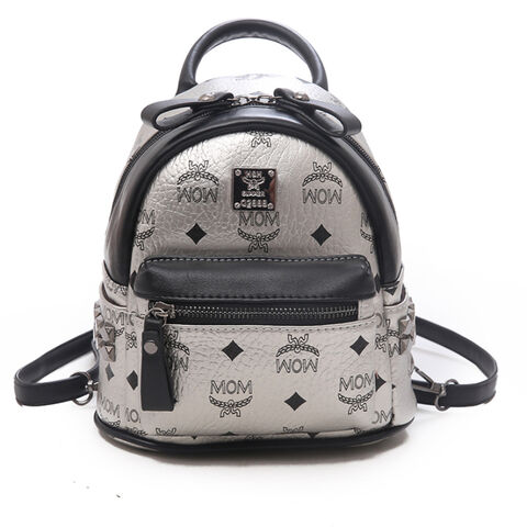Leichte kleine Umhängetasche für Studentinnen, Damen PU Leder Rucksack for sale at factory direct price