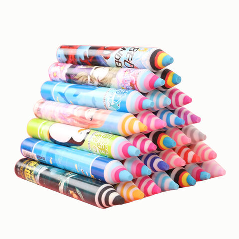 Colorful Cute Portable Rubber Eraser Stationery Pencil Eraser Kids