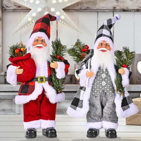 Adornos Navideños, Figura de Resina de Papá Noel for sale at factory direct price