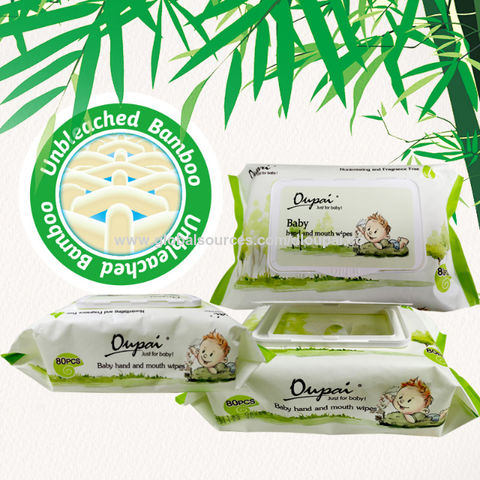 Buy Organic Bamboo Water Wipes for Babies