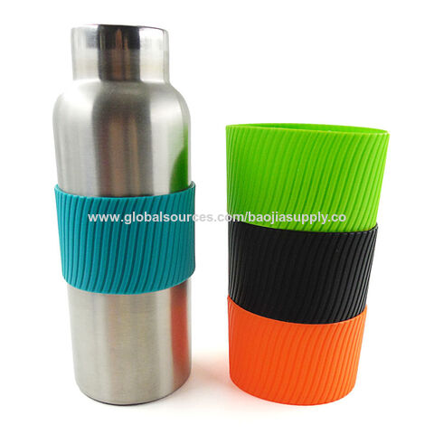 غطاء كوب سيليكون بقطر 8 سم، غطاء حماية زجاجي مقلم عموديًا for sale at factory direct price