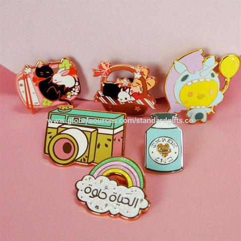 Wholesale No Minimum Offset Print Metal Crafts Gifts Brooch Soft Hard  Custom Logo Badge Lapel Pin Enamel Pins - China Lovely Pins and Accessories  Pins price