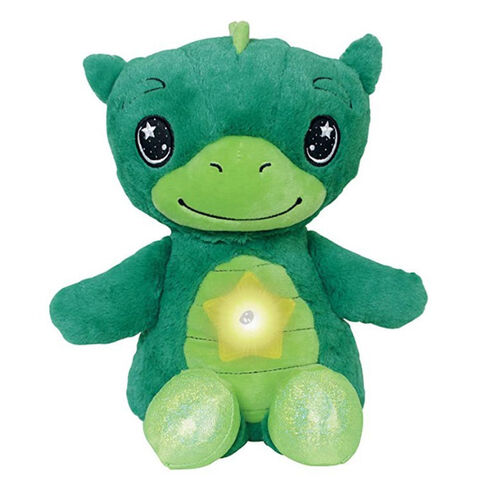 Star Belly Dream Stuffed Animal Night Light Dreamy Green Dino