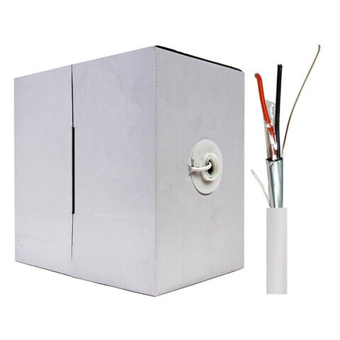 Cable de control de alarma apantallado 22/2 a granel for sale at factory direct price