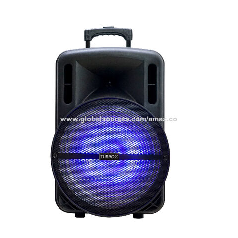 Single 12 Inch Trolley Speakers Bluetooth Speaker Portable Speaker