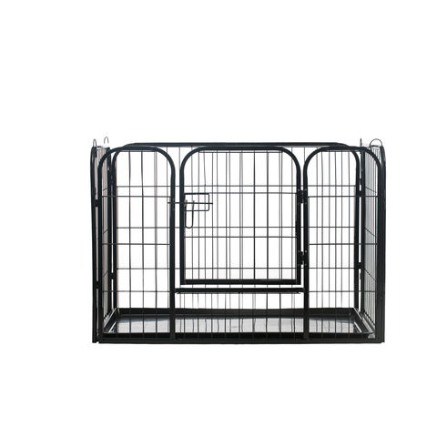 Cage à oiseaux d'intérieur avec clôture en métal, bricolage, bol d