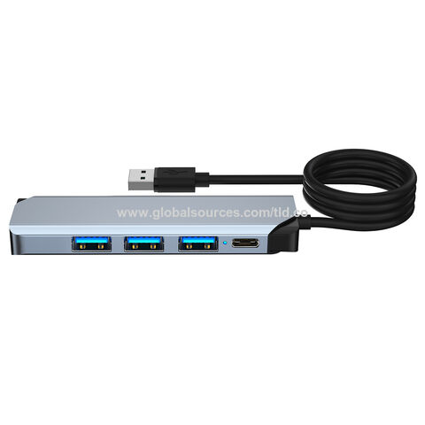 Hub USB 3.0 multiportas com conexão externa, unidade + controle de grupo USB, fonte de alimentação para celular e computador for sale at factory direct price