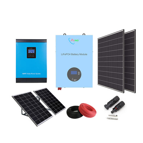 Buy Wholesale China All In One Home Solar System 3kw 5kw 10kw With ...