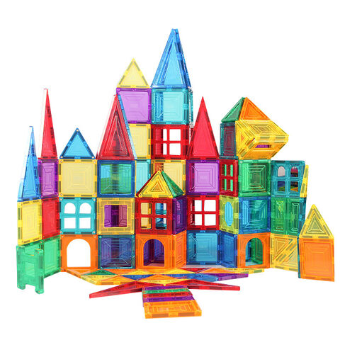 Building Blocks Toys, Tiles Clearmagnetic 3d Building Blocks ...