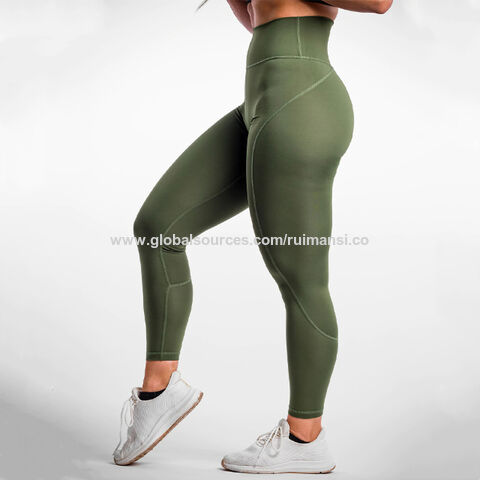 China Women Yoga Pants High Waisted Leggings with Pockets Tummy Control  Workout Leggings Running Tights factory and suppliers