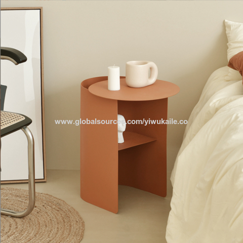 Buy Wholesale China Nightstands Scandinavian Style Nightstand Modern  Minimalist White Round Creative Small Cabinet & Modern Simple Storage  Cabinet at USD 20