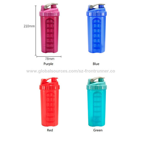 2200Ml Large Capacity Plastic Sports Bottles Portable Outdoor Travel Cold  Water Cup Fitness Gym Protein Shaker Water Bottle