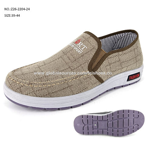 Buy Wholesale China Cheap Wholesale Summer Comfortable Breathable Men  Fashion Canvas Loafer Casual Shoes Men & Men Walking Style Shoes at USD 2.4  | Global Sources