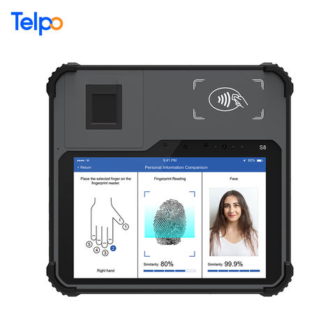 Buy Wholesale China S8 Ip65 8 Inches Rfid Biometric Fingerprint ...