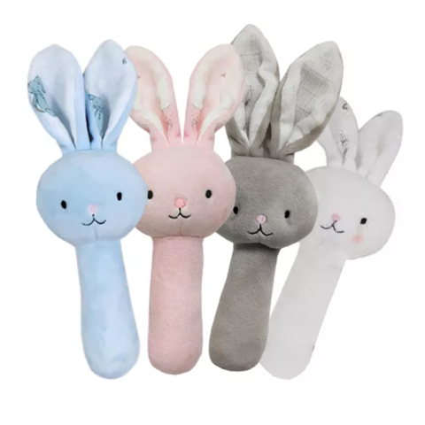 Buy Wholesale China Hot Sales Baby Kids Soft Cuddle Rattle Embroidery ...