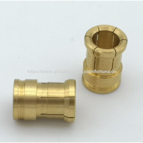 Cnc Machining Brass Contact Sleeve For Connector Part - Buy China ...