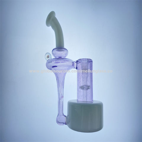 Water Rig Pipe Buy Wholesale China White And Purple Lollipop Recycle Glass Water Pipe ...