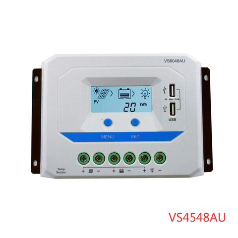 Controller 45a 12/24/36/48v Solar Charge And Discharge Controller Lcd ...