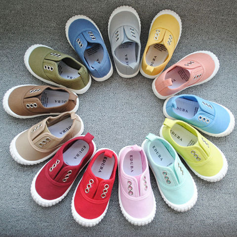 Delegeren scheuren Wonderbaarlijk Buy Wholesale China Children School Shoes Slip On Cute Canvas Shoes Candy  Color Nice Durable For Kids Good Quality & Baby Sneakers Baby Canvas Shoes  at USD 3.99 | Global Sources