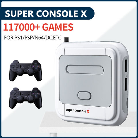 M8 Plus 4k Hd Retro Console Built-in 64g 10000 Games -compatible Ps1 Video Console  Retrogaming For