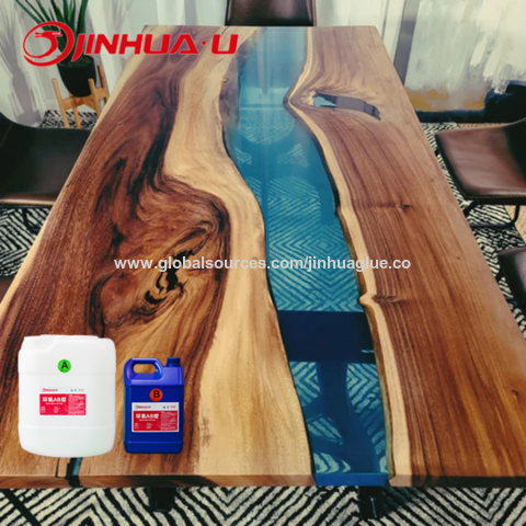 Clear Crystal Epoxy Resin Ab Glue Cheap Price for Wood River Tabletops  Metallic Floor Countertops Crafts Arts Casting Coating - China Epoxy Resin  Ab Glue, Clear Epoxy Resin Adhesive