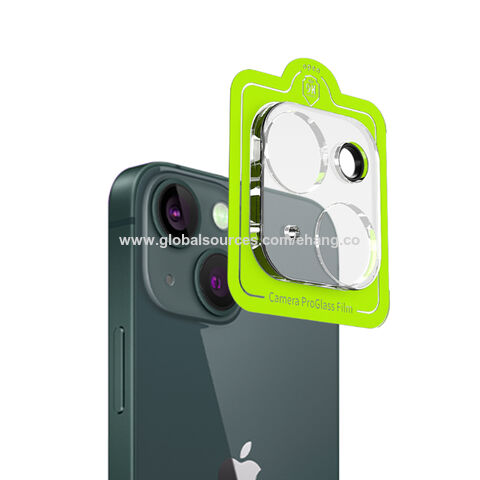 protector de lente para iphone 12 vidrio templado 3D cubierta completa a  prueba de rasguños iphone 12 pro max cámara película de vidrio con paquete