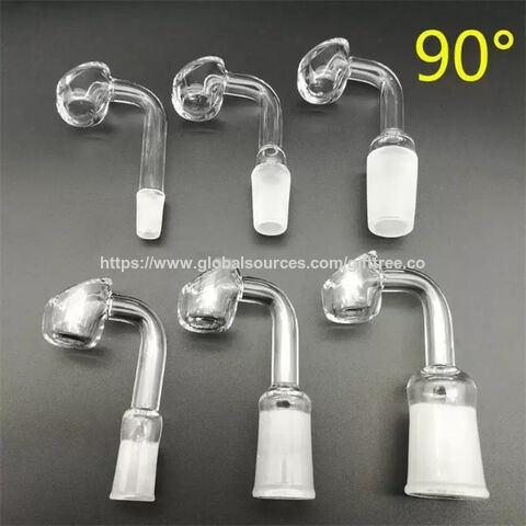 Banger de Cuarzo Grueso, Banger de Cuarzo 14MM, Banger de Cuarzo 18MM, Precio de Banger Domeless con Parte Superior Angulada for sale at factory direct price