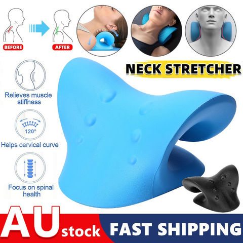 Neck and Shoulder Relaxer Portable Cervical Traction Device Neck Stretcher  for Tmj Pain Relief - China Cervical Traction Device, Cervical Traction