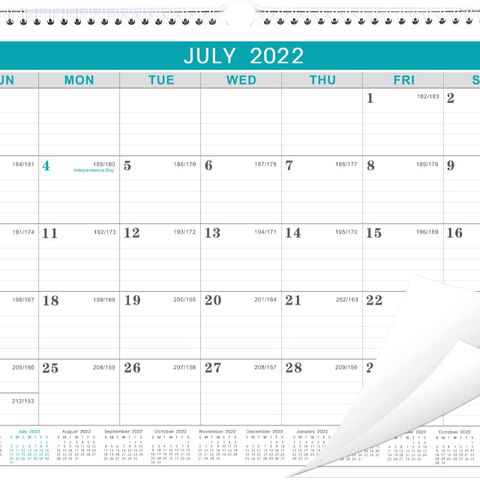 Buy Wholesale China Promotional Products 18 Monthly Wall Calendar 2022-2023  From July 2022 To December 2023 Calendar & Calendar at USD 2.7 | Global  Sources