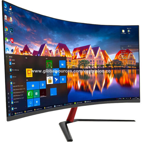 Monitor Curvo Gaming 4K de 32 Pulgadas con HDR10, Tiempo de Respuesta de 1ms y Marcos Ultrafinos para una Experiencia de PC Inmersiva