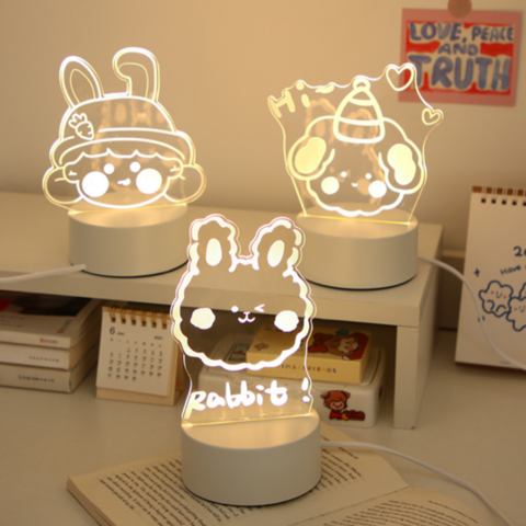Kristall Kleine Schreibtischlampe Dekorative Schlafzimmer LED Mini Nachtlicht Augenschutz Niedliche Tischlampe for sale at factory direct price