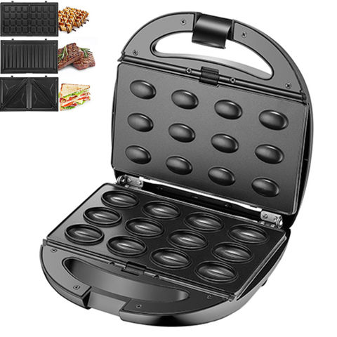 Buy Wholesale China Anbolife 5-in-1 Detachable Sandwich Maker Triangle  Waffle Grill Donut Plate Optional Waffle Maker & Sandwich Maker at USD 8.5