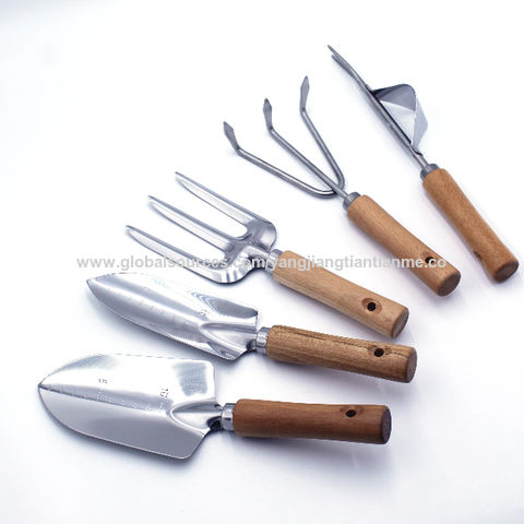 Garden Tools Set of 6 Pcs Hand Suit Mini Transplant Trowel Hand Rake Plant