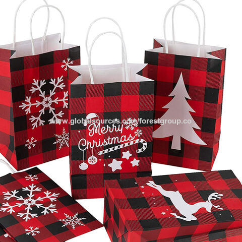 Christmas Gift Packaging Paper Bag- Shanghai Custom Packaging Co