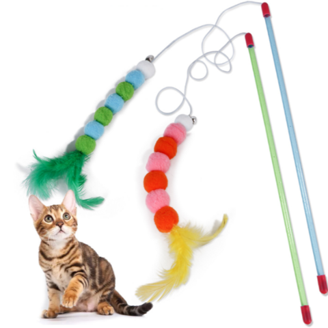 Compre Moinho de vento brinquedos para gatos, quebra-cabeça giratório com  escova, jogo de gato, brinquedos interativos para gatinhos, suprimentos  para animais de estimação