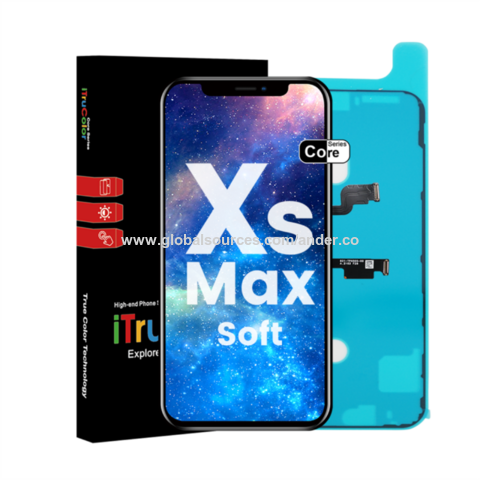 iPhone XS Max OLED LCD Bildschirm Baugruppe ITruColor für iPhone XS Max Soft OLED LCD for sale at factory direct price