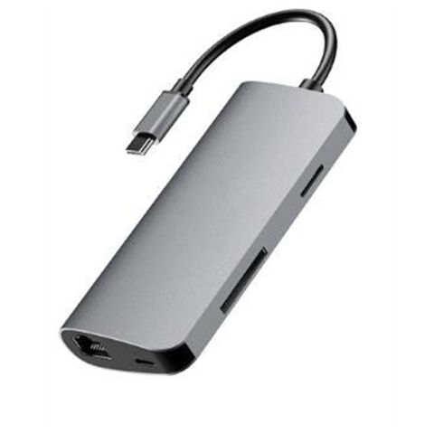 Buy Wholesale China Usb C Hub Adapter Type-c 4k Hdtv Converter Rj45 ...