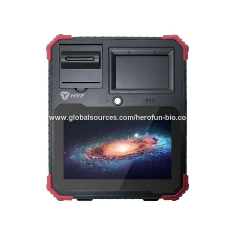 Tablet PC Android de 8 polegadas com 3G/4G, scanner de impressão digital, leitor de cartão de contato para verificação biométrica de ID for sale at factory direct price