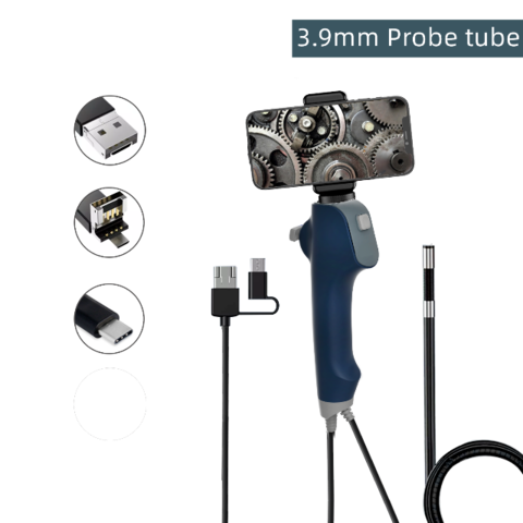 Endoscope Industriel Avec Lumière, Caméra D'inspection De
