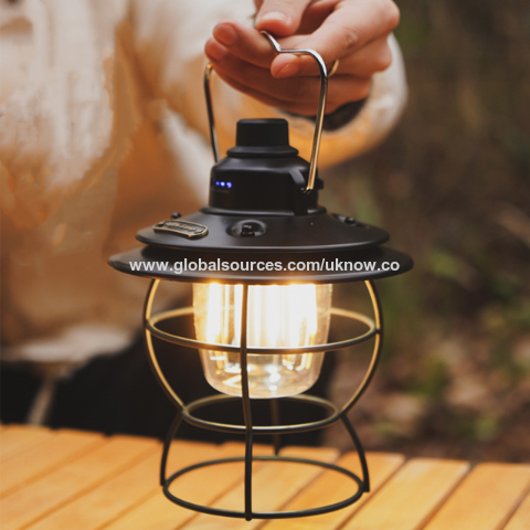 Buy Wholesale China Led Camping Lantern-solar/usb Rechargeable Camping Lamp-battery  Powered Camping Tent Lights & Led Camping Lamp Camping Lantern at USD 0.8