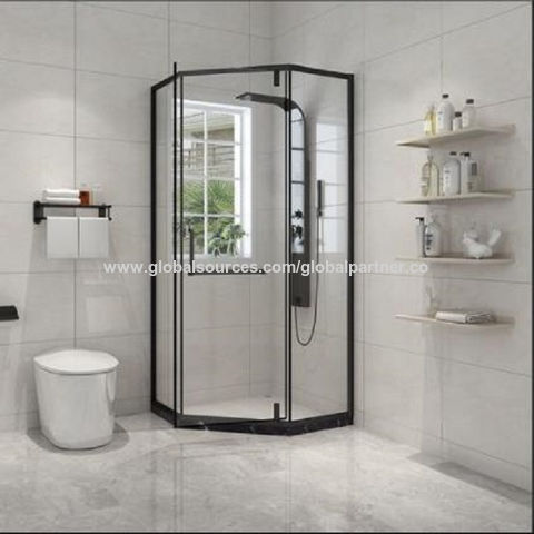 Buy Wholesale China Glass Shower Enclosures Customized Free Standing Corner Glass Walk In Bathroom Shower Enclosure Tempered Glass At Usd 1 Global Sources