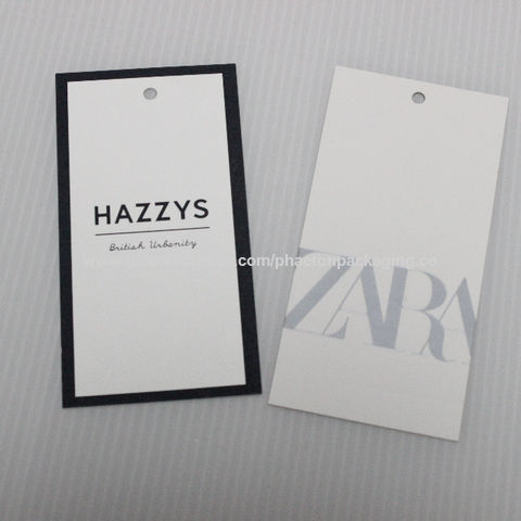 Wholesale White Rectangle Jewelry Price Tags 