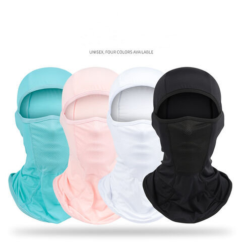 Máscara de ciclismo de verão com proteção solar, cobertura facial total refrescante para esportes ao ar livre, bicicleta e lenço tático. for sale at factory direct price