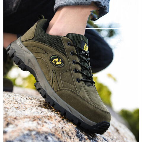Autumn Winter Outdoor Shoes Mountaineering Sports Men's Shoes Large ...