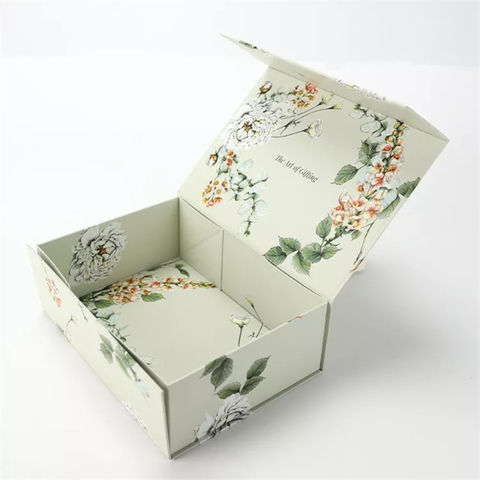 Buy Wholesale China Custom Logo Printing Magnetic Hat Box Vintage