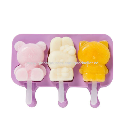 12 Penguin Shape Ice Cube Tray Ice Ball Jelly Maker Ice Cream DIY Plastic  Mould