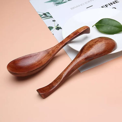 Customizable Small Bamboo Spoon Mini Wooden Spoons Wooden Spoon Cosmetic -  China Toothbrush Cutlery Set and Bamboo Cutlery Set price