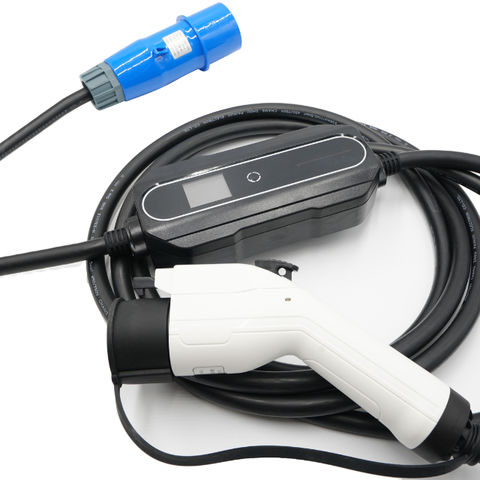 Buy Wholesale China Electric Car Fast Ev Charger Type 2 32a 1 Phase 7 ...