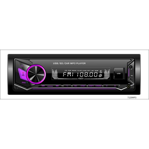 Radio para coche 1 DIN, reproductor individual DIN, reproductor MP3 para coche